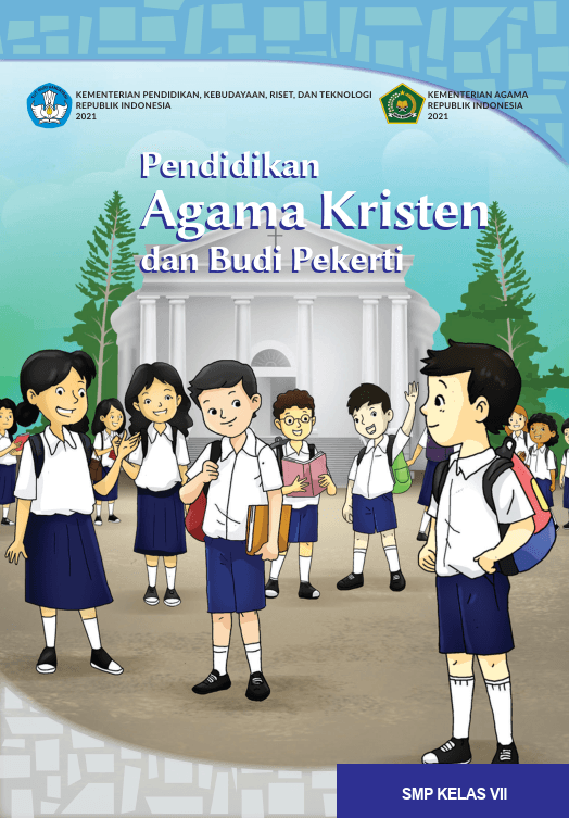 Sampul Pendidikan Agama Kristen dan Budi Pekerti untuk SMP Kelas VII