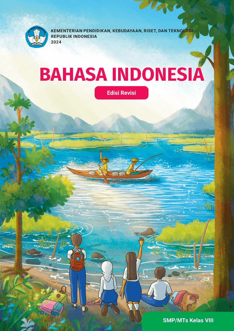Sampul Bahasa Indonesia untuk SMP/MTs Kelas VIII