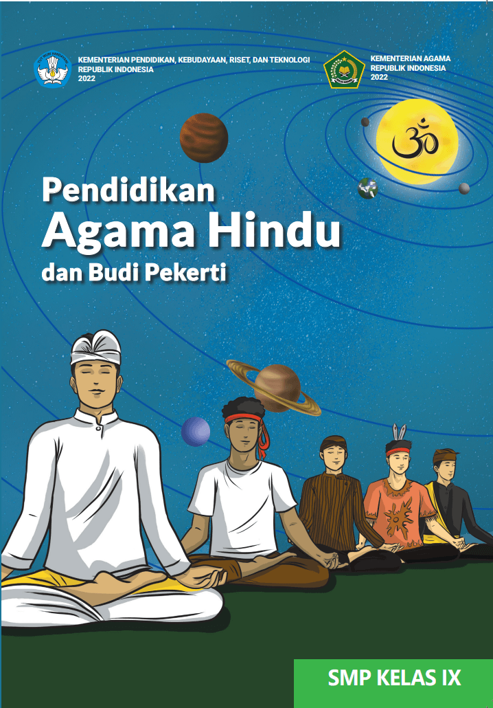 Sampul Pendidikan Agama Hindu dan Budi Pekerti untuk SMP Kelas IX