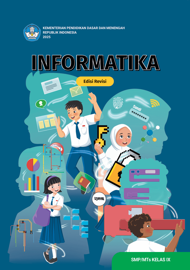 Sampul Informatika untuk SMP/MTs Kelas IX