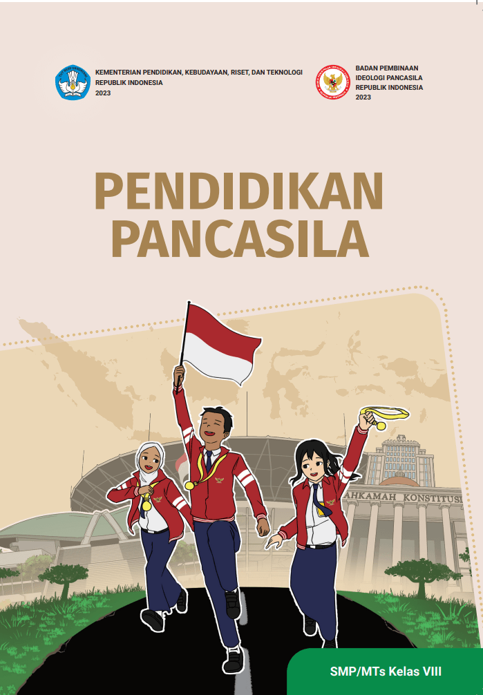 Sampul Pendidikan Pancasila untuk SMP/MTs Kelas VIII