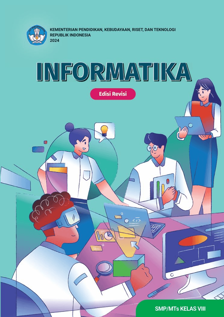 Sampul Informatika untuk SMP/MTs Kelas VIII