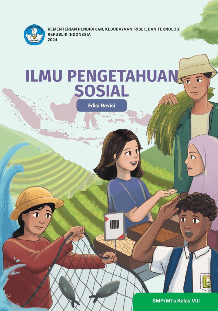 Sampul Ilmu Pengetahuan Sosial untuk SMP/MTs Kelas VIII