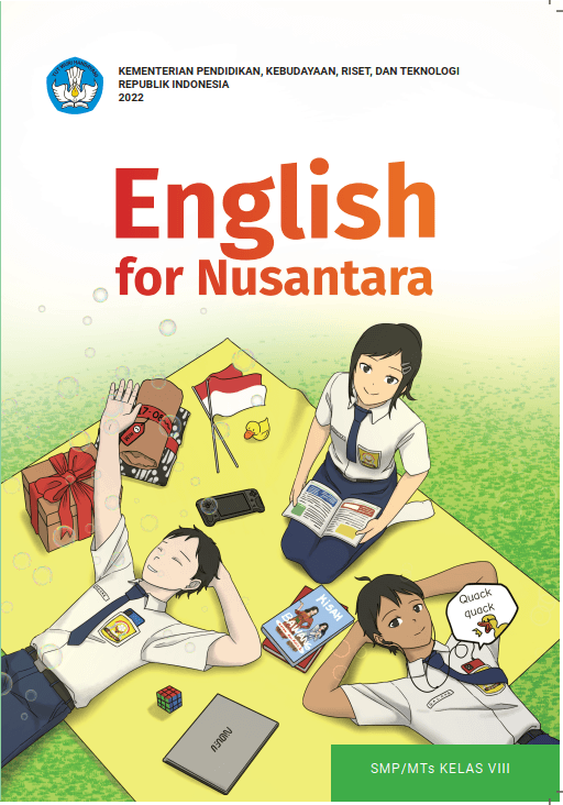 Sampul English for Nusantara untuk SMP/MTs Kelas VIII
