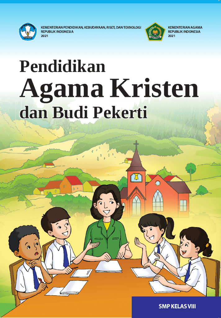 Sampul Pendidikan Agama Kristen dan Budi Pekerti untuk SMP Kelas VIII