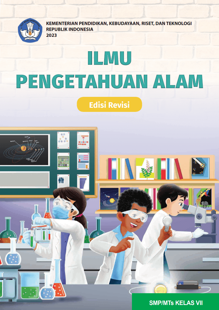 Sampul Ilmu Pengetahuan Alam untuk SMP/MTs Kelas VII