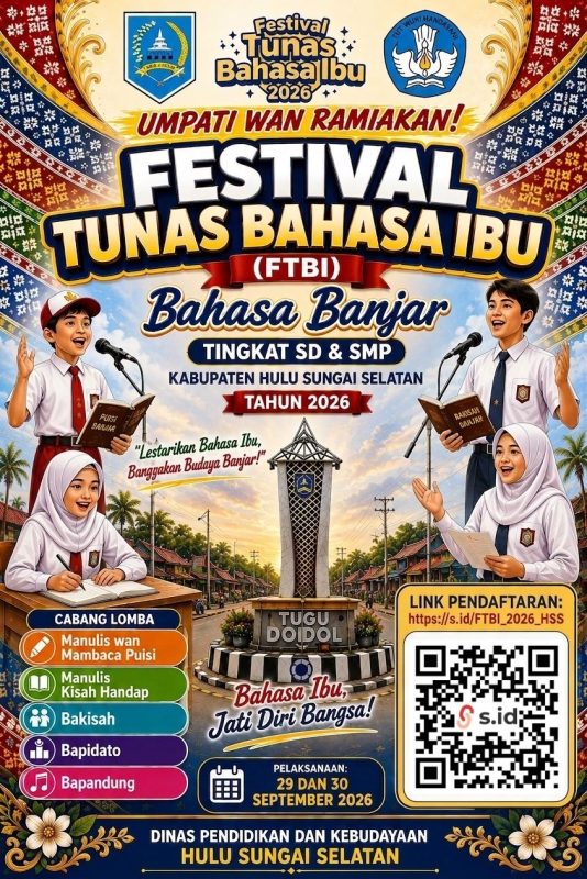 SMP Negeri 1 Kandangan, Juara Umum FTBI 2026 Kab. HSS